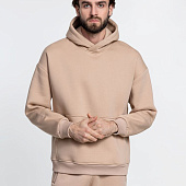 Худи Kulonga Oversize, бежевое (песочное)