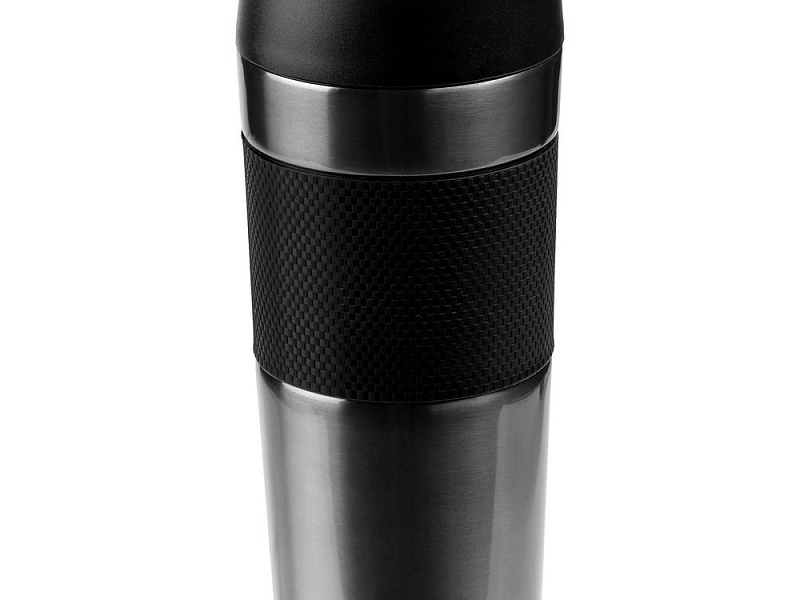 Термостакан Solingen Grip, серо-стальной