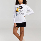 Толстовка «Меламед. Stevie Wonder», белая