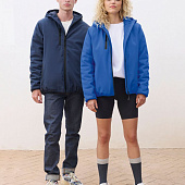 Куртка софтшелл с капюшоном женская Falcon Women, ярко-синяя (royal)