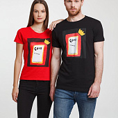 Футболка «Сода», черная