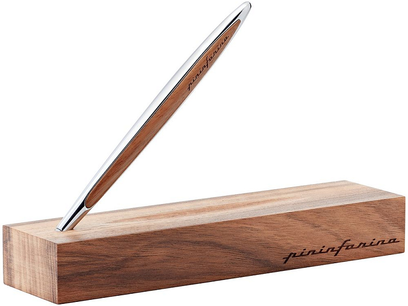 Шариковая ручка Cambiano Shiny Chrome Walnut