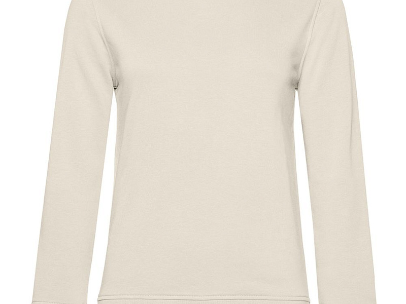 Свитшот женский BNC Inspire (Organic), молочно-белый