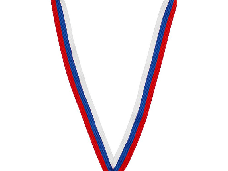 Лента с карабином Champ, триколор