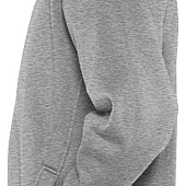 Толстовка мужская на молнии Sundae 280 серый меланж