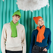 Шапка Yong, оранжевая (апельсин)