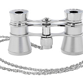 Театральный бинокль Broadway 325B, серебристый