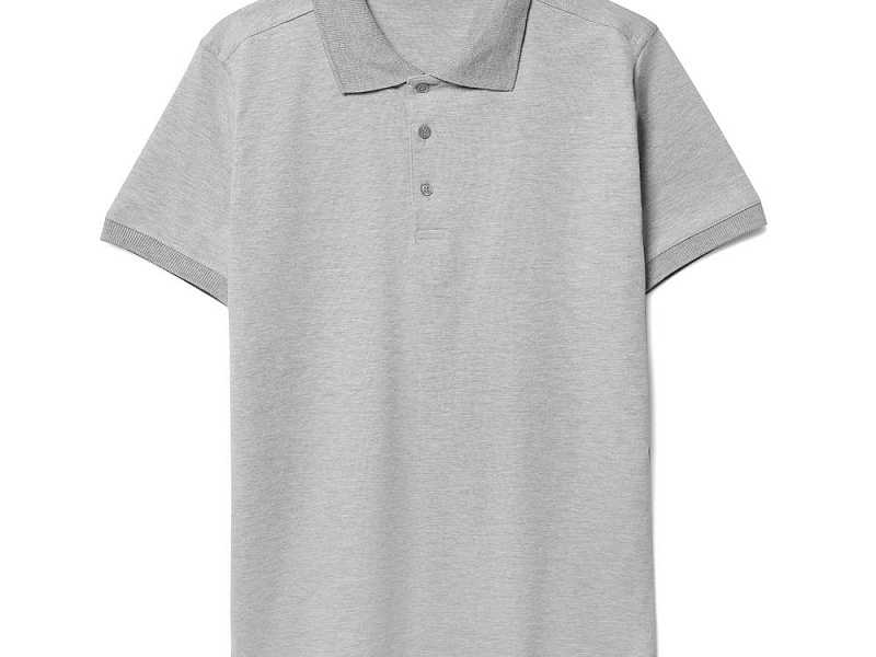 Рубашка поло мужская Virma Stretch, серый меланж