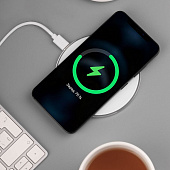 Кружка с подогревом и беспроводной зарядкой dualBase ver. 2.0 Matt, белая