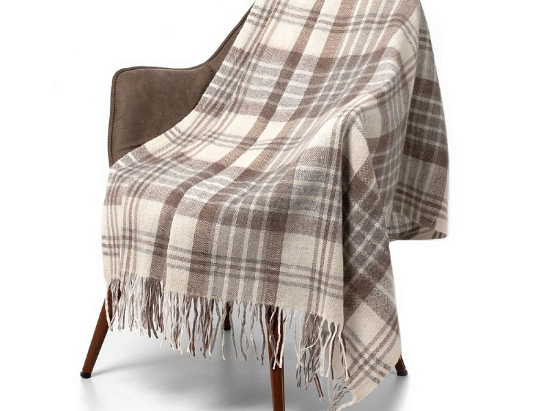 Плед «Берген», серый