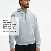 Толстовка унисекс Spencer, голубая