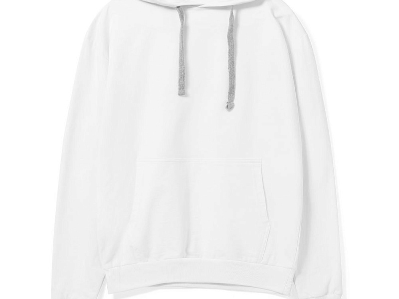 Толстовка с капюшоном Kirenga, белая (белоснежная)