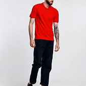 Рубашка поло мужская Adam, красная