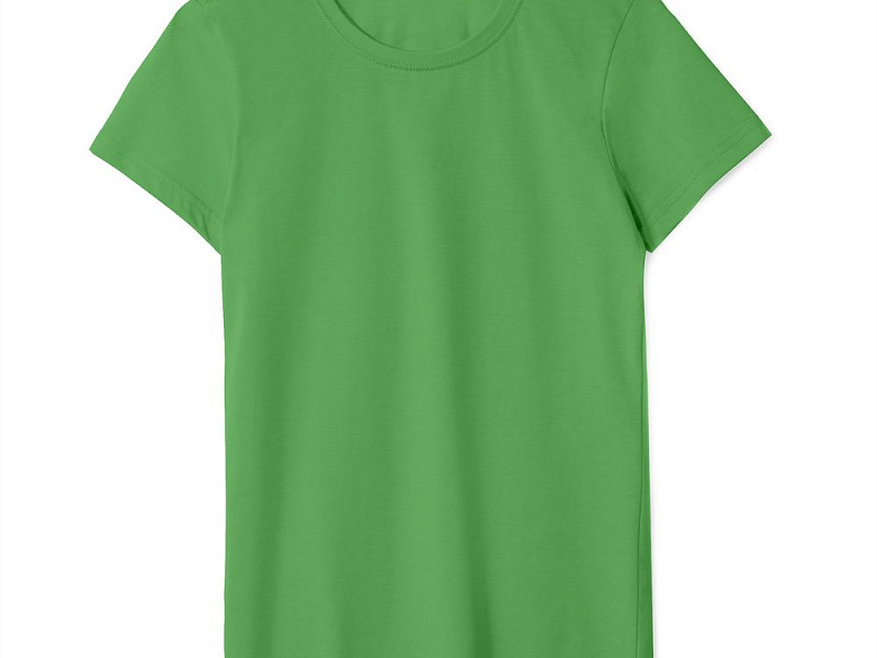 Футболка женская T-bolka Lady, ярко-зеленая