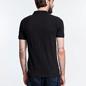 Рубашка поло мужская Adam, черная