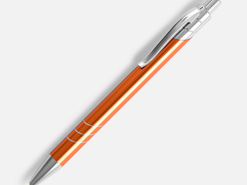 Ручка шариковая Undertone Metallic, оранжевая