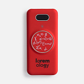 Аккумулятор Omni Qi 10000 мАч, ver.2, красный