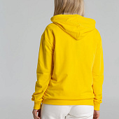 Толстовка на молнии с капюшоном Unit Siverga, желтая