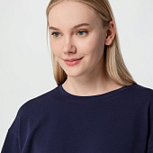 Футболка унисекс оверсайз Street Vibes, темно-синяя