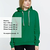 Толстовка с капюшоном Kirenga, зеленая