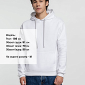 Толстовка с капюшоном Kirenga Heavy, белая (белоснежная)