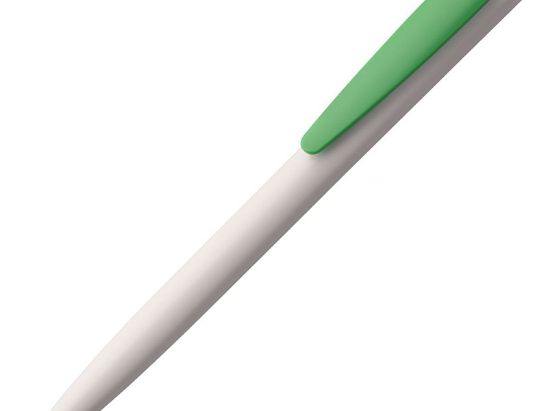 Ручка шариковая Senator Dart Polished, бело-зеленая