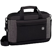 Сумка для ноутбука 16, черный с серым