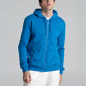 Толстовка на молнии с капюшоном Siverga Heavy 2.0, бирюзовая