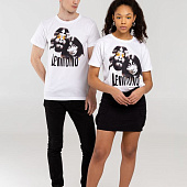 Футболка «Меламед. John Lennon, Yoko Ono», белая