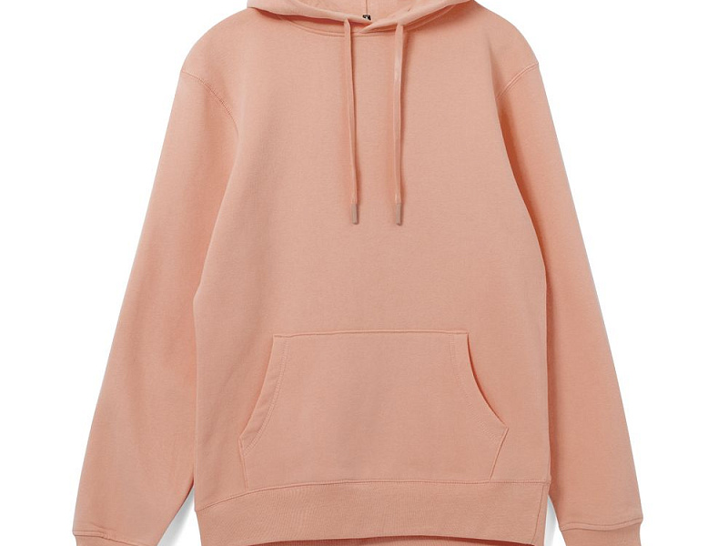 Толстовка с капюшоном унисекс Hoodie, бежевая (nude)
