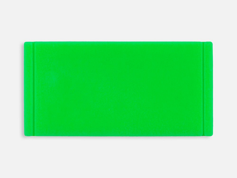 Лейбл из ПВХ Dzeta, XS, зеленый неон