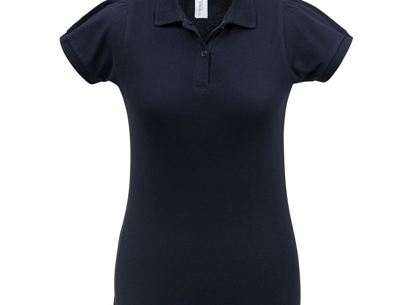 Рубашка поло женская Heavymill темно-синяя