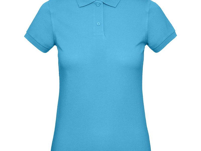 Рубашка поло женская Inspire, бирюзовая