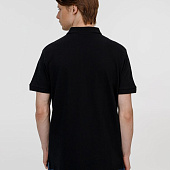 Рубашка поло унисекс Pacific, черная