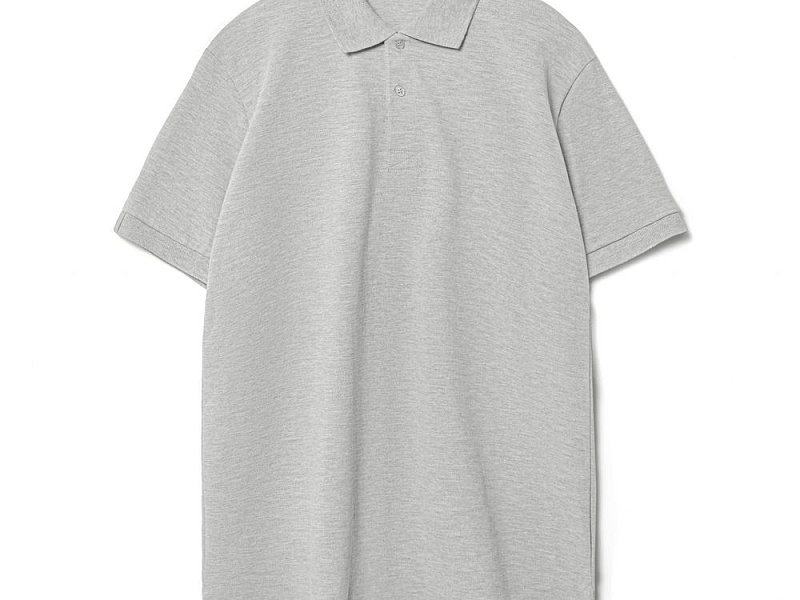 Рубашка поло мужская Virma Premium, серый меланж