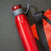 Спортивная бутылка для воды Korver, красная