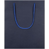 Пакет бумажный Vid M, синий