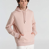 Толстовка с капюшоном унисекс King, розовая