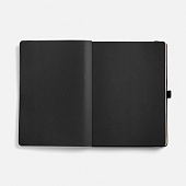 Ежедневник Peel Flex, недатированный, черный