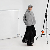 Анорак унисекс Oblako, светло-серый