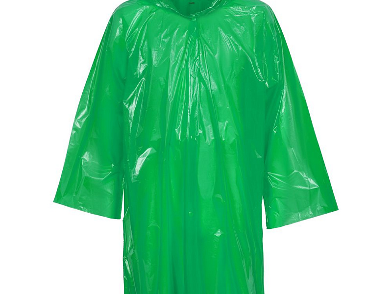 Дождевик-плащ BrightWay, зеленый