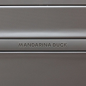Чемодан Logoduck M, серебристый