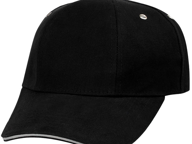 Бейсболка Hard Work Black со светоотражающим элементом