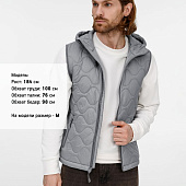 Жилет унисекс Tarnaby, светло-серый