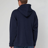 Худи унисекс оверсайз Seamark, темно-синее