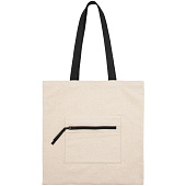 Сумка для покупок Stroll, неокрашенная с черным