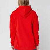 Толстовка с капюшоном Unit Kirenga Heavy, красная