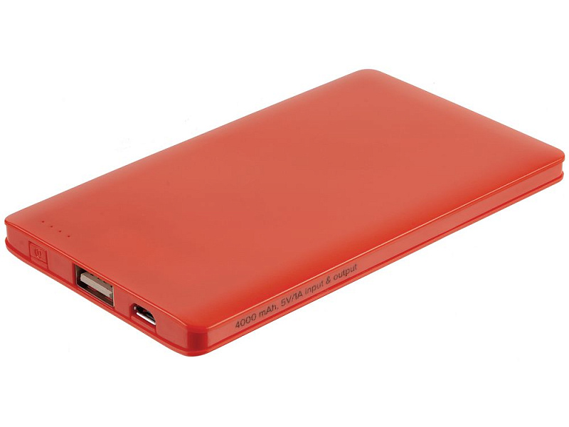 Внешний аккумулятор Easy Trick, 4000 мАч, оранжевый
