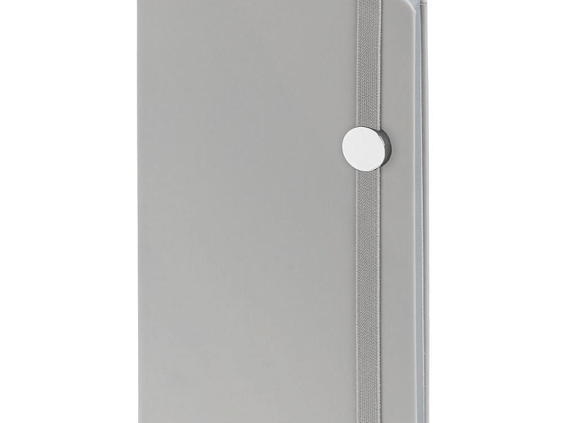 Блокнот Shall Round, серый