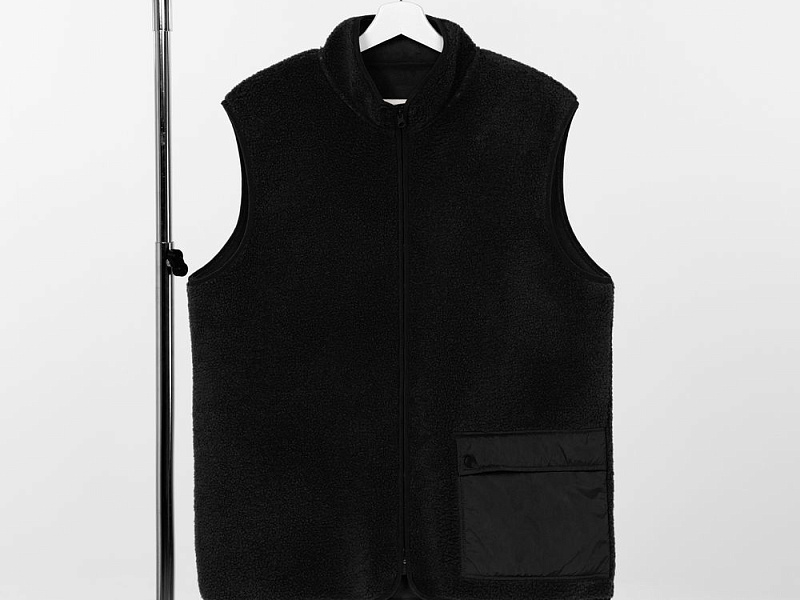 Жилет унисекс Oblako, черный